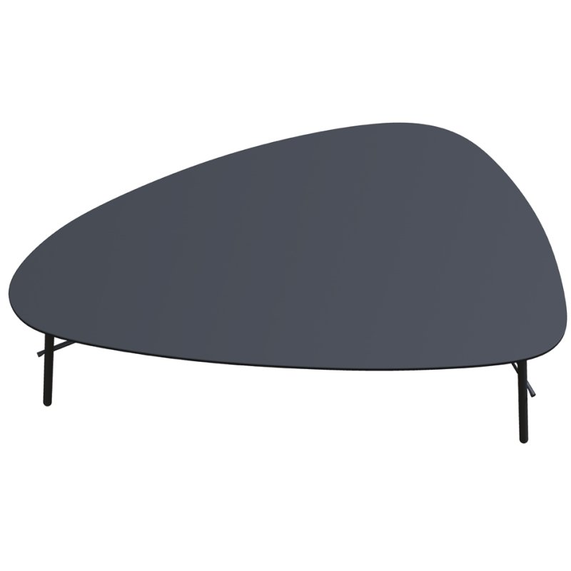 PAPERFLOW table basse LAZY, blanc, 60×50×45 cm